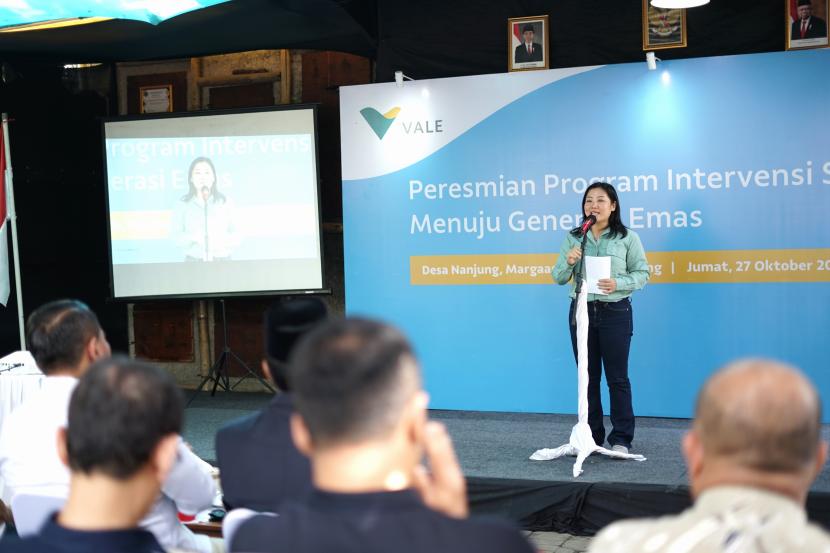 Vale Memberikan Dukungan Penuh pada Program Intervensi Stunting ‘Menuju Generasi Emas’ yang Diresmikan oleh Pemerintah