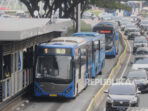 Transjakarta Menyediakan Bus Stop Baru di Halte Gatot Subroto untuk Proyek Revitalisasi