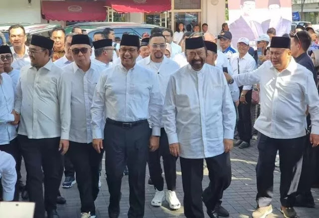 Surya Paloh Dipilih Menjadi Ketua Dewan Pembina Timnas AMIN dengan Anggota Petinggi PKB dan PKS