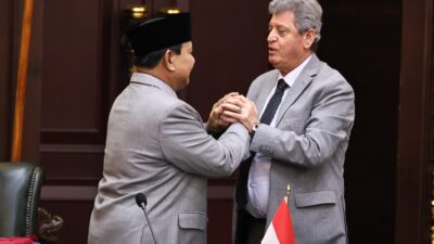 Prabowo Mendonasikan 5 Miliar Rupiah ke Masyarakat Palestina