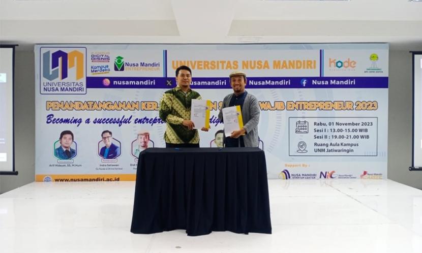 UNM Membangun Kerja Sama Dengan BPC HIPMI Kota Depok dan Kode Creative Hub