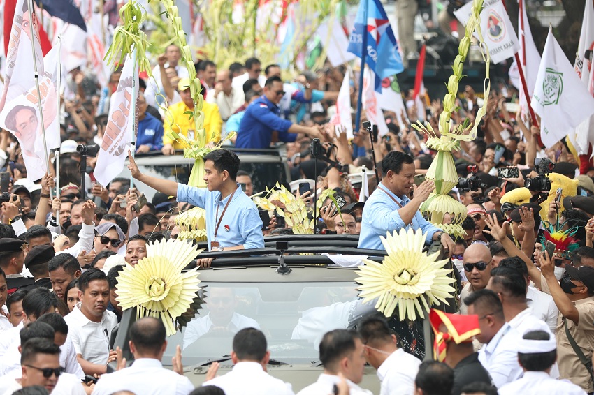 Prabowo dan Gibran Memfokuskan Diri pada Rakornas Gerindra dan Usaha Menjangkau Pemilih Muda