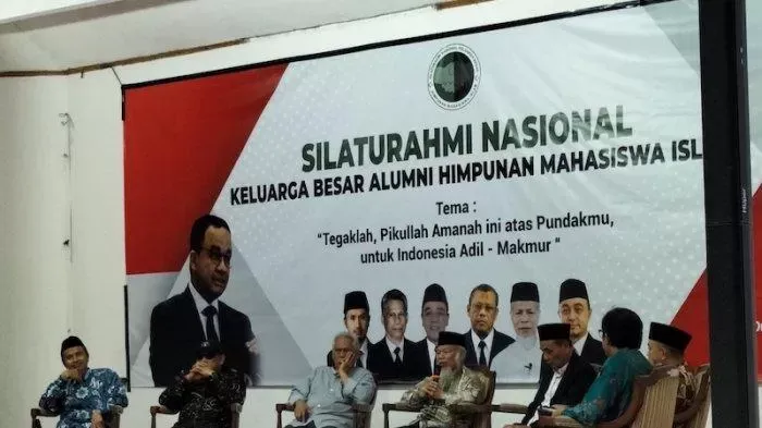 HMI Menghadirkan Dukungan Keluarga Besar untuk AMIN