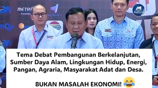 Prabowo Memuji Kemampuan Gibran Mengatasi Isu Ekonomi Setelah Debat Ke-4 Meskipun Bukan Tema Utama