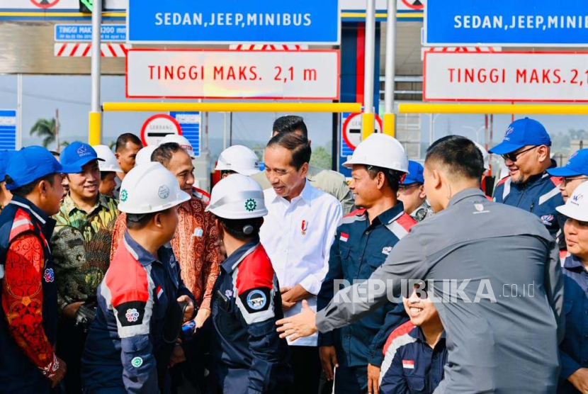 Resmi Diresmikan oleh Jokowi, Jalan Tol Tebing Tinggi-Indrapura dan Indrapura-Lima Puluh di Sumut