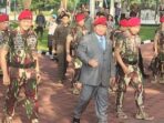 Prabowo menghadiri upacara peringatan Ke-72 Kopassus di Cijantung