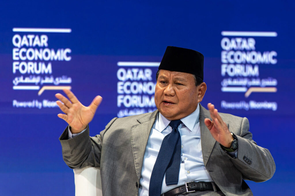 Prabowo Subianto Thoroughly Addresses Democracy in His Leadership, Receives Applause at Qatar Economic Forum