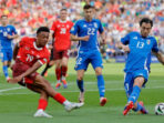 Swiss vs Italia Swiss Melaju ke Perempat Final Usai Kalahkan Italia 2-0