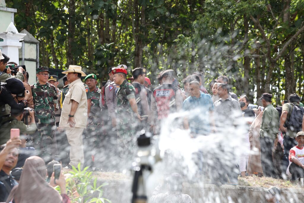 Prabowo Subianto Beri Bantuan Sumber Air Bersih di Gunungkidul: Panen Bisa 3 Kali dari Sebelumnya 1 Kali