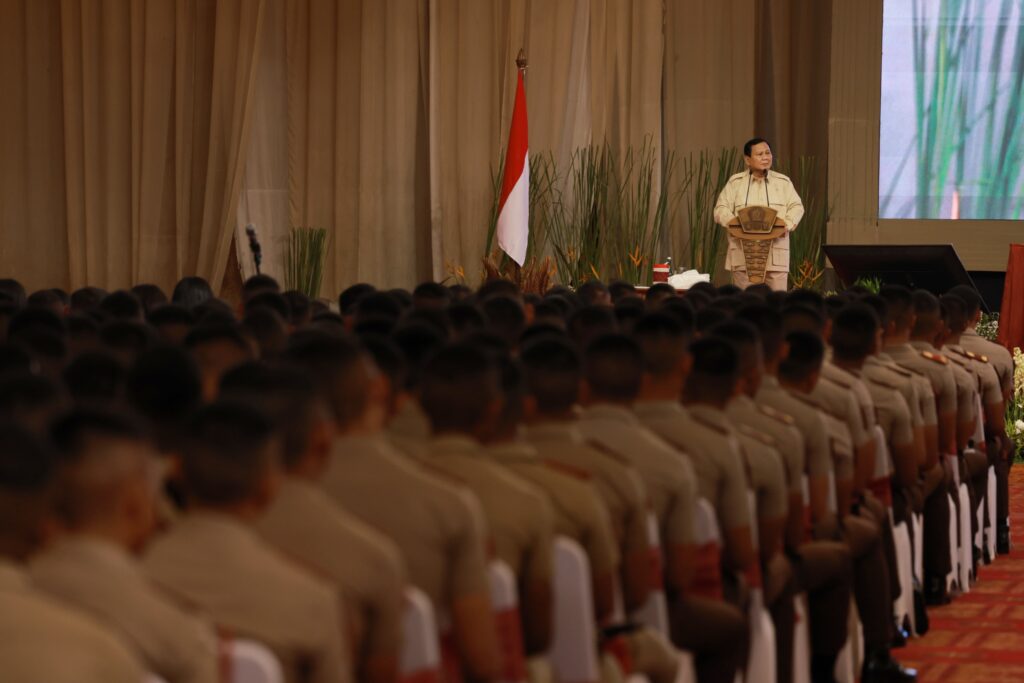 Prabowo Subianto to TNI-Polri Cadets: This Profession is Honorable and Noble, But Requires Sacrifice