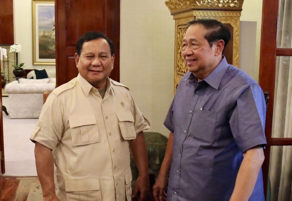 Prabowo Subianto and SBY Enjoy Coffee Together: Optimistic About Realizing People’s Welfare