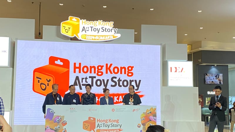 Pemaran Hong Kong Art Toy Story 2024Jakarta Resmi Dibuka