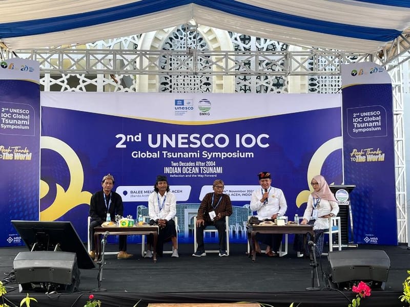 Dua Desa Asal Bali Masuk dalam Komunitas atau Desa Siaga Bencana Versi UNESCO